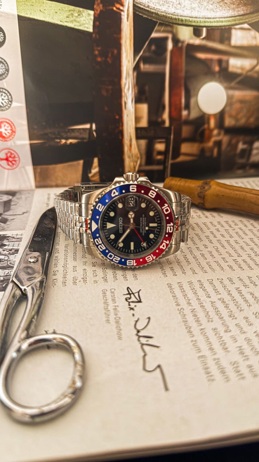 Seiko Mod GMT Pepsi